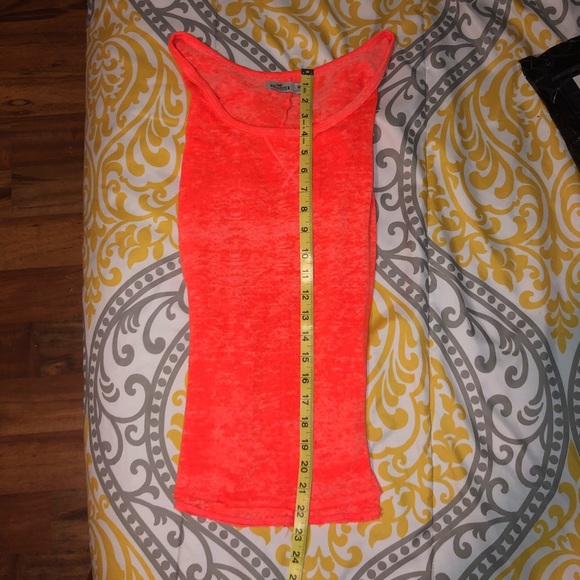 Hollister Neon Orange Top - Picture 10 of 10